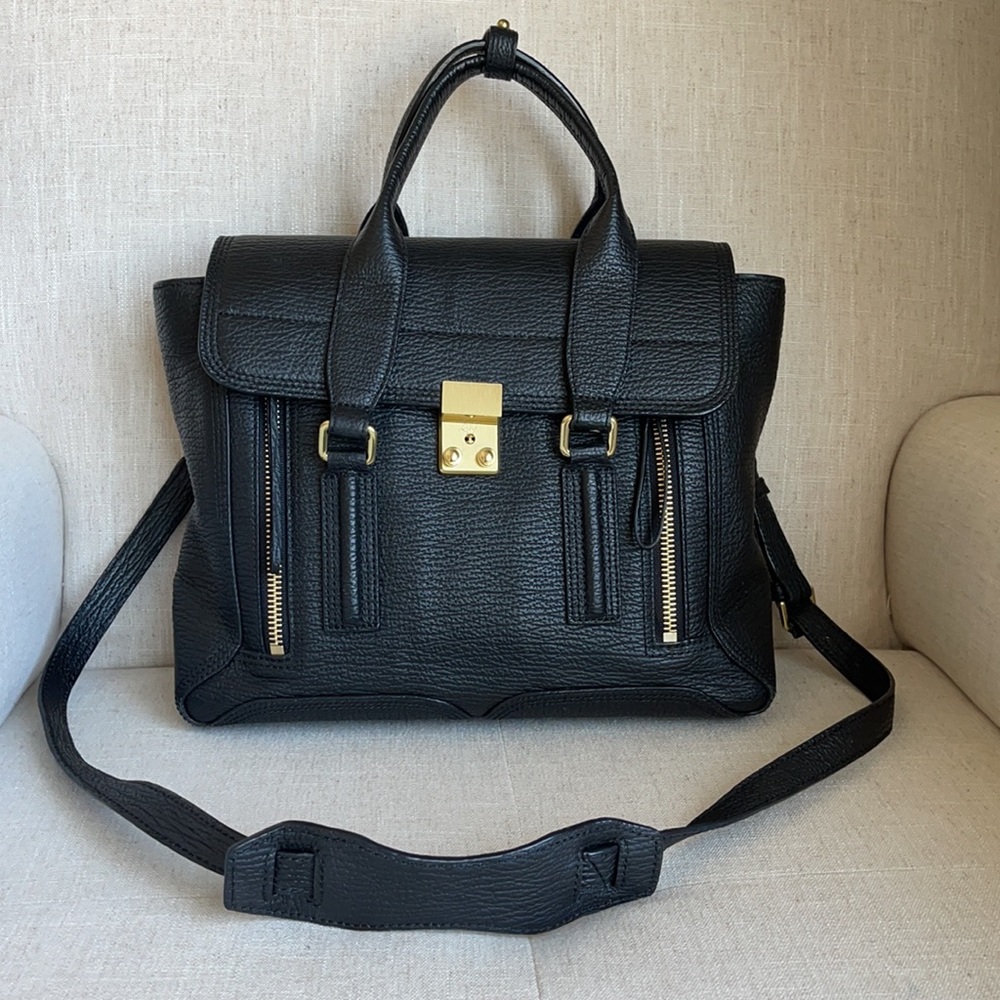 3.1 Phillip Lim black medium Pashli NWT